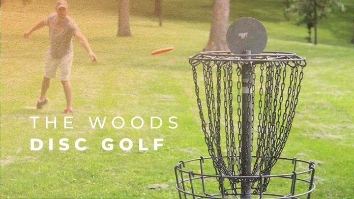 Logo for The Woods Disc Golf