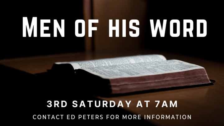 Logo for Men of HIS Word