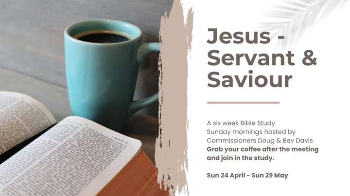 Logo for Jesus - Servant and Saviour