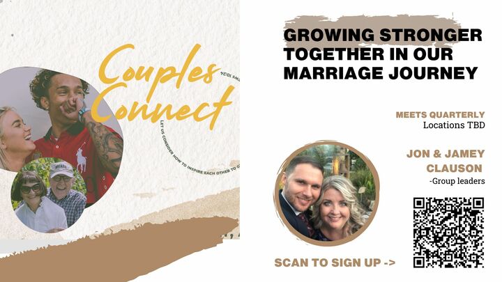 Logo for Couples Connect: Led by Jon & Jamey Clauson