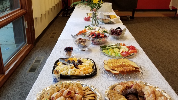 Logo for Caring Committee: Memorial Service Receptions Food