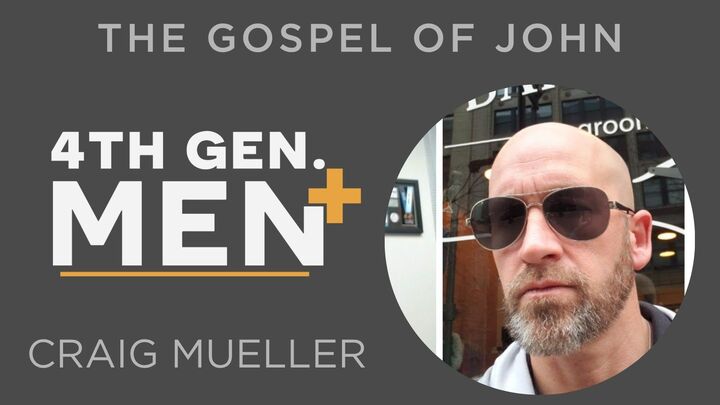 Logo for The Gospel of John for Men at Craig's