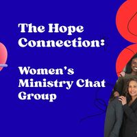 Logo for The Hope Connection: Women's Ministry Chat Group