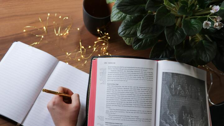 Logo for Thoughts from the Mount of Blessings (Ladies' Group)