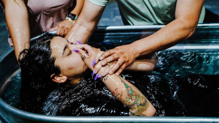 Logo for Baptism Team - L'Anse