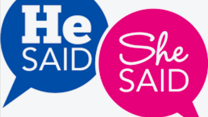 Logo for He Said - She Said!
