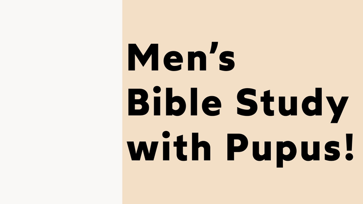 Logo for Men's Group: Fellowship & Pupus