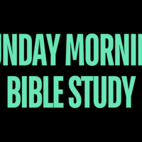 Logo for Sunday Morning Bible Study: John's Three Letters