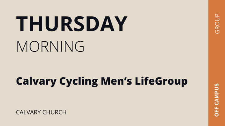 Logo for Calvary Cycling Men's Life Group