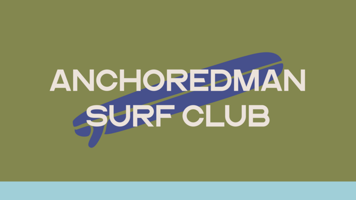 Logo for Anchoredman Surf Group
