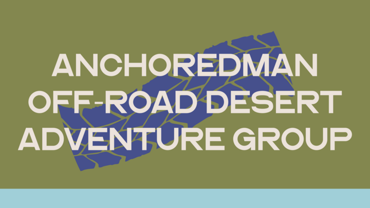 Logo for Anchoredman Off Road Desert Adventure Group