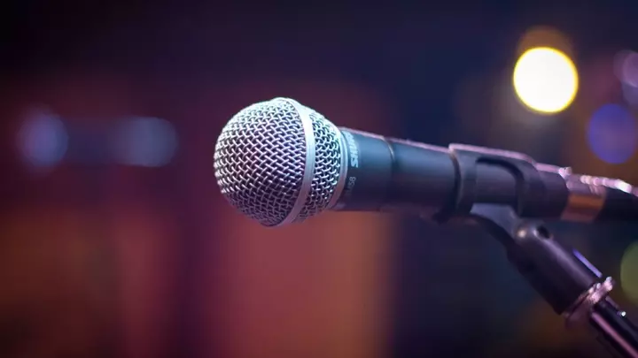 Logo for Open Mic Night