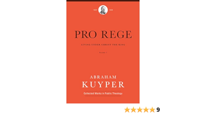 Logo for "Pro Rege" by Abraham Kuyper, Fri. Breakfast | NYC & Online