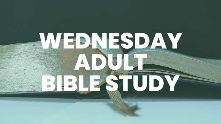Logo for Wednesday Adult Bible Study