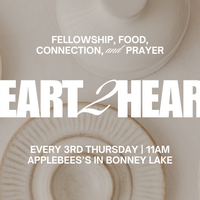 Logo for Heart 2 Heart Ladies Fellowship Lunch.