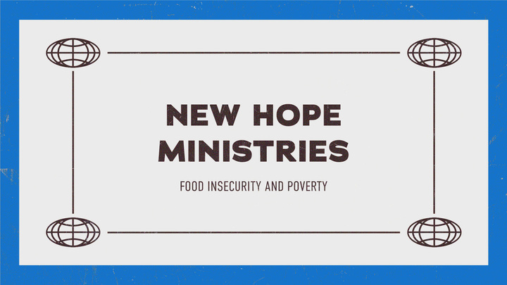 Logo for New Hope Ministries (Poverty)