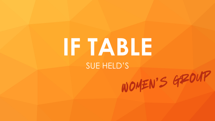 Logo for IF Table - Sue Held