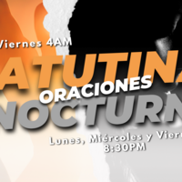 Logo for Oración Nocturna [Sunset Prayer]