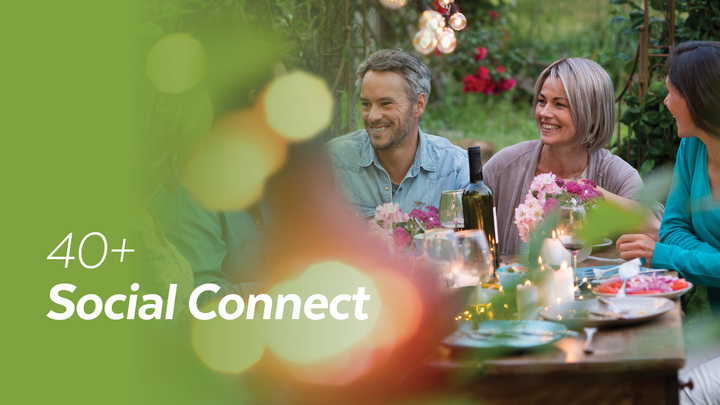 Logo for 40+ Social Connect