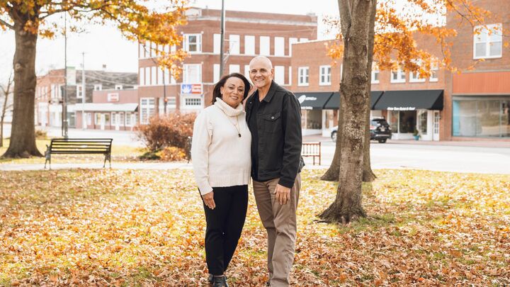 Logo for An Osawatomie Point Group with Pastor Andy & Michelle, Pastors Ben & Rachel