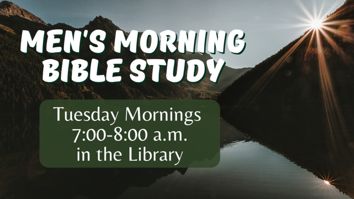 Logo for Tuesday Morning Men's Bible Study