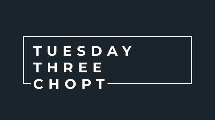 Logo for Tuesday Three Chopt