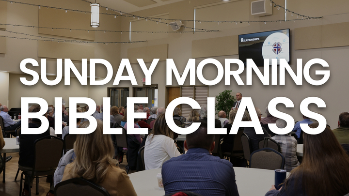 Logo for Sunday Morning Bible Class: Walking in the Footsteps of Paul