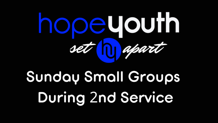 Logo for Hope Youth Small Group