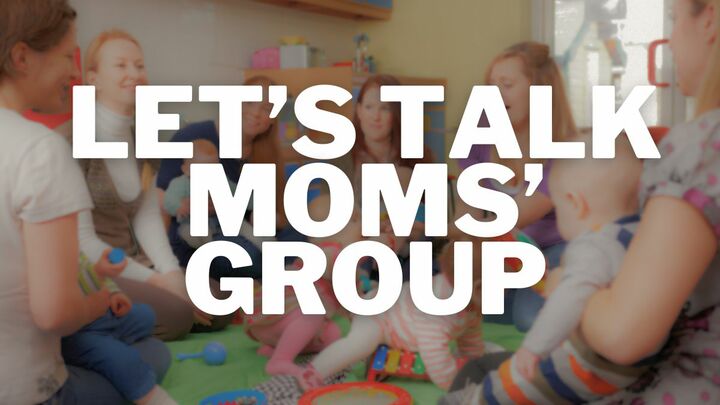 Logo for Let's Talk - Moms' Group