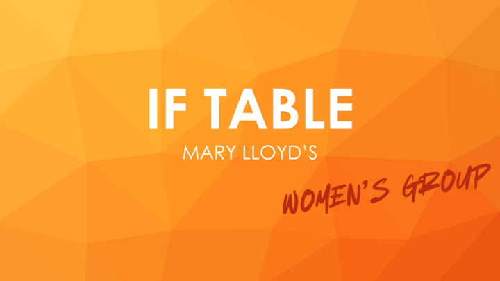 Logo for IF Table - Mary Lloyd