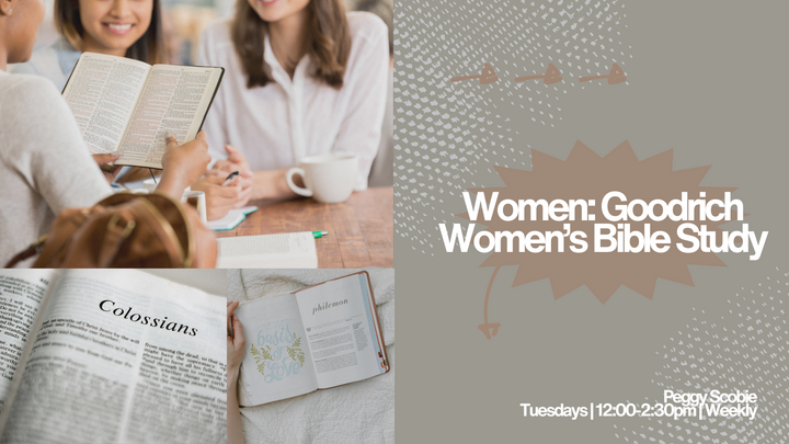 Logo for WOMEN: Goodrich Women's Bible Study