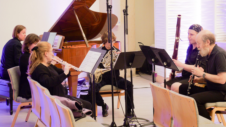 Logo for Zumbro Woodwind Quintet