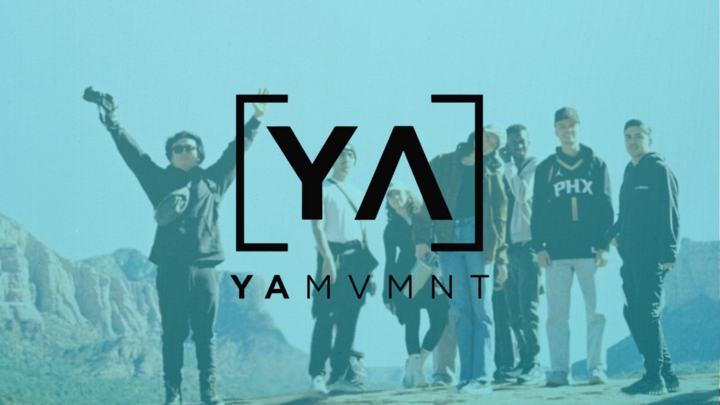 Logo for YA MVMNT