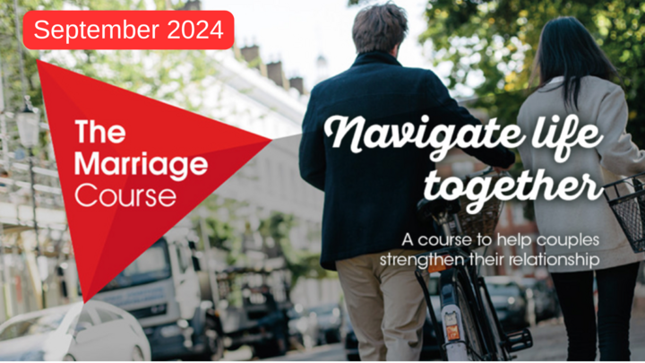 Logo for NE 'The Marriage Course' Bi-Weekly, Tuesday Nights- Starting Sept 10, 2024 - 6:30pm