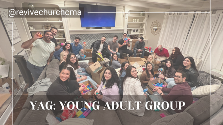 Logo for YAG: Young Adult Group