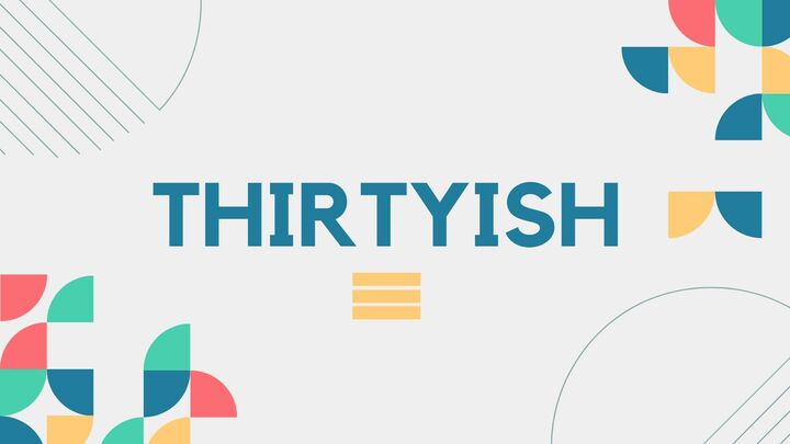 Logo for Thirtyish