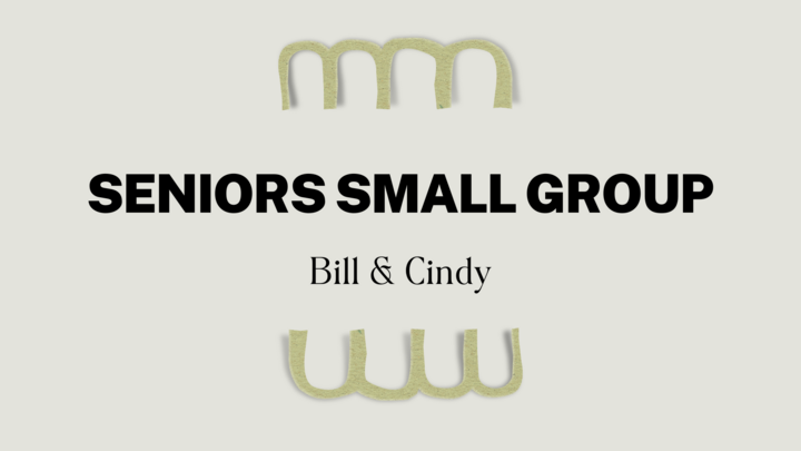 Logo for Senior's Small Group - Bill & Cindy