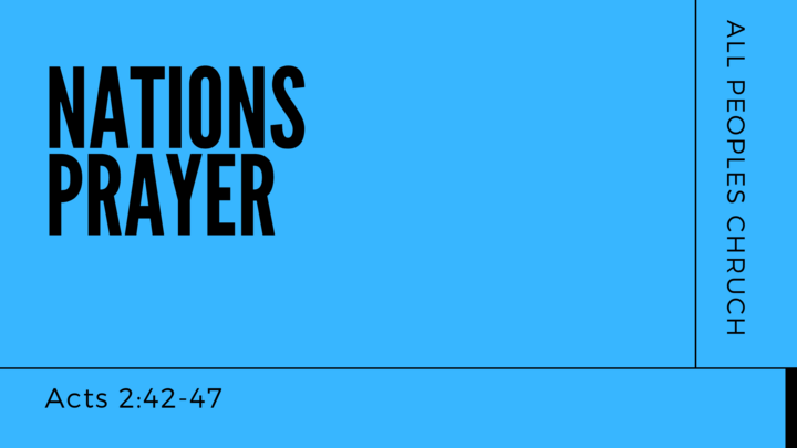 Logo for Nations Prayer