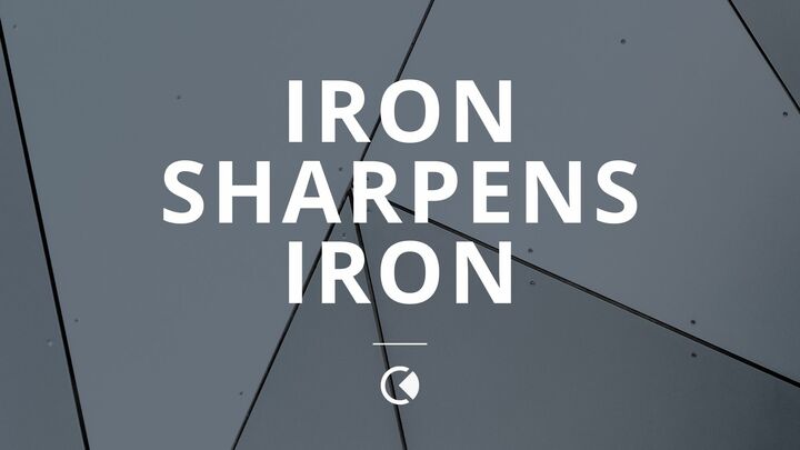 Logo for Iron Sharpens Iron
