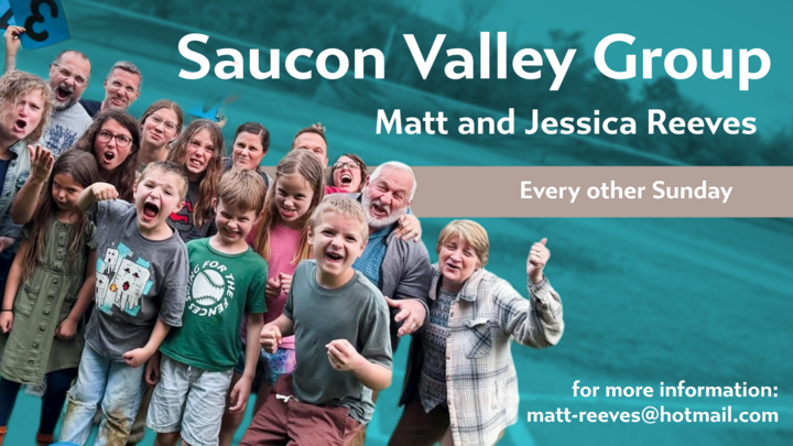 Logo for Saucon Valley Group (Matt and Jess Reeves)