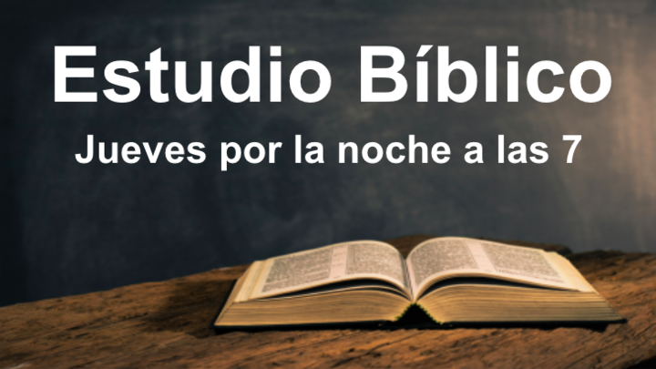 Logo for Spanish Speaking Thursday Night Bible Study