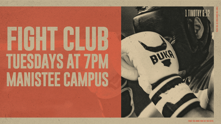 Logo for Fight Club - Manistee Campus - Tuesday Nights