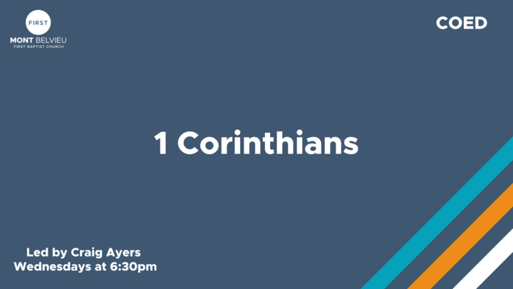 Logo for 1st Corinthians (led by Craig Ayers)