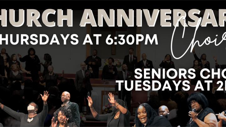 Logo for Anniversary Mass Choir