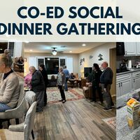 Logo for Co-Ed Singles and Couples Social Dinner Group