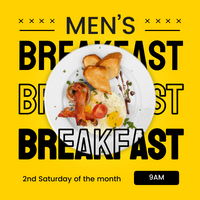 Logo for Men's Breakfast