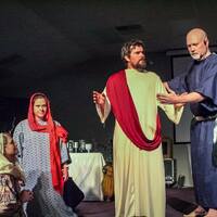 Logo for Acting Out for Jesus