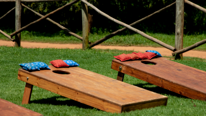 Logo for Soteria Cornholers