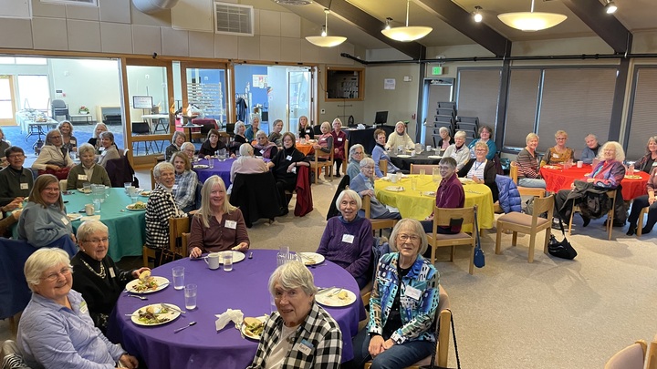 Logo for Slightly Senior Sisterhood