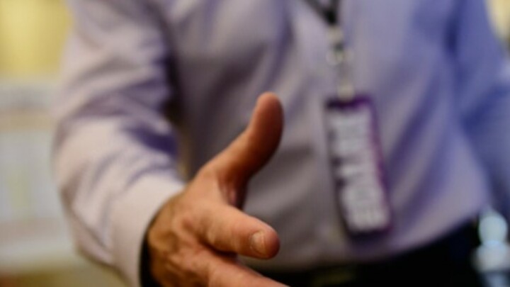 Logo for Serving - Greeters: 5PM